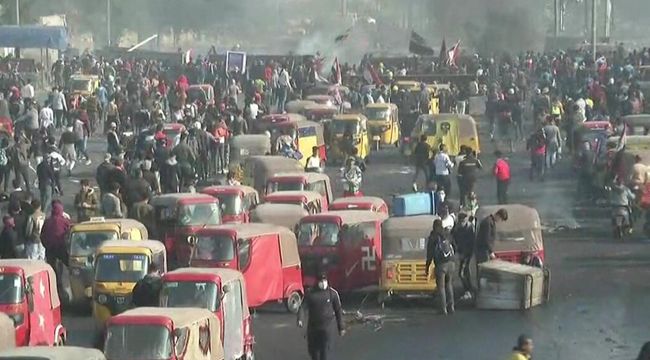 Irak'ta sokaklar alevlendi!