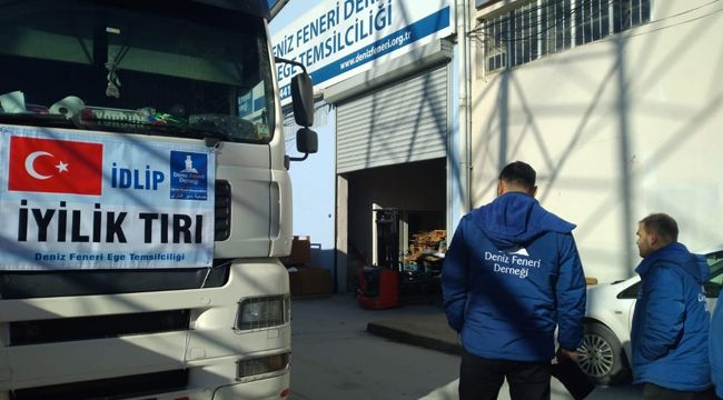 İZMİR'DEN İDLİB'E YARDIM ELİ