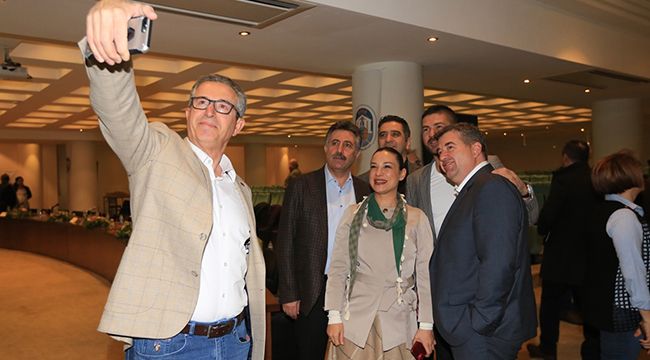 İZMİR’İN BAŞKANLARI EFES SELÇUK’TA BULUŞTU