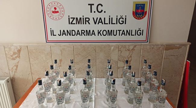 JANDARMA SAHTE İÇKİYE GEÇİT VERMEDİ
