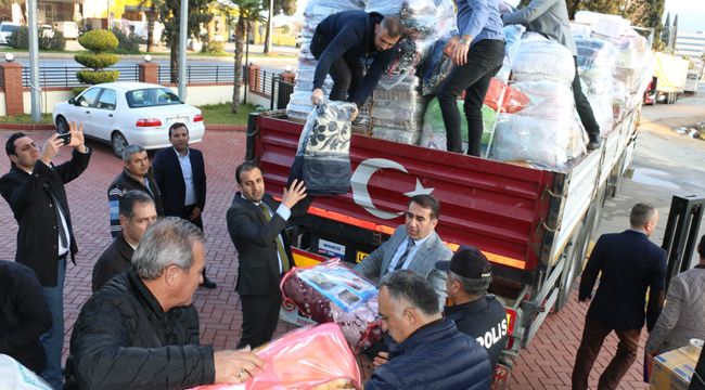 KARDEŞLİK TIRI YOLA ÇIKTI