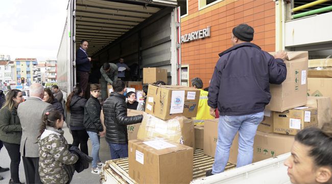 KEMALPAŞA ELAZIĞ'A DESTEK İÇİN TEK YÜREK OLDU