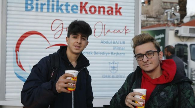 KONAK BELEDİYESİ'NİN ÇORBA İKRAMI