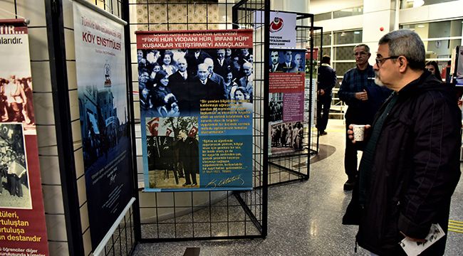 KÖY ENSTİTÜLERİ BORNOVA'DA ANILIYOR