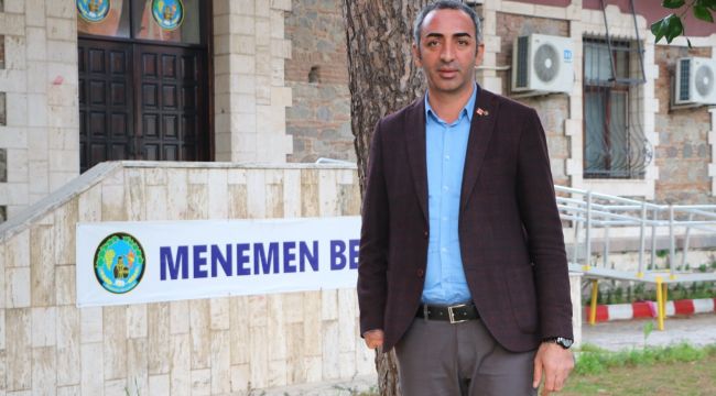 MENEMEN CHP'YE ENGELLİ BAŞKAN ADAYI
