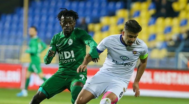 MENEMENSPOR ESKİ TEMPOSUNU BULAMADI