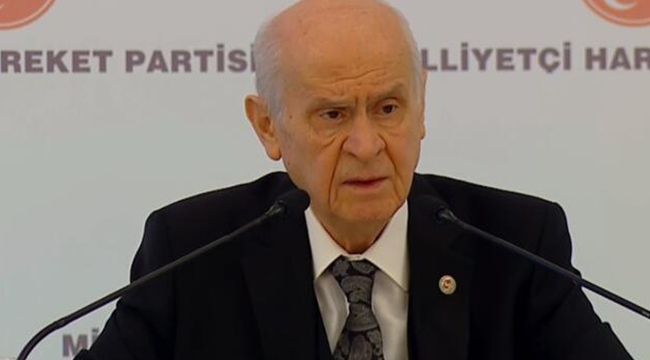 MHP lideri Devlet Bahçeli’den çarpıcı mesajlar