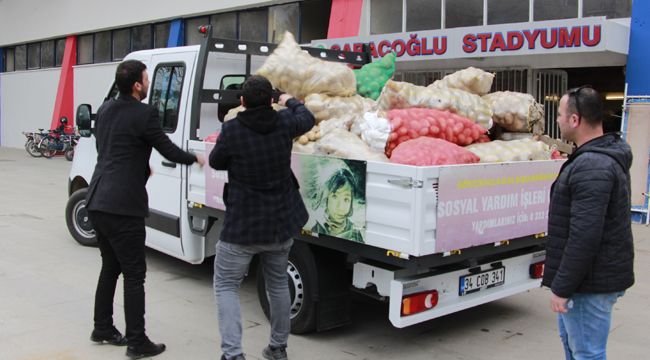 ÖDEMİŞ'TEN YARDIM ELİ