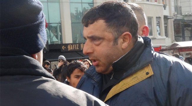Ortalığı bir birine katan turiste vatandaşlardan meydan dayağı