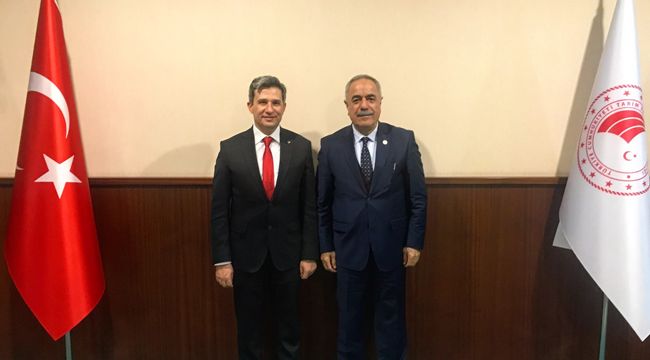 ÖTO BAŞKANI TARIM BAKANLIĞINDA