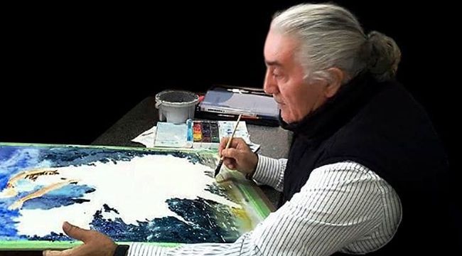 RESSAM CANİP TAŞKIRANIN SULUBOYA SERGİSİ