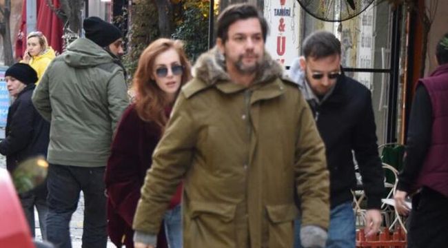 Sevgilisi yüzünden gergin anlar yaşadı