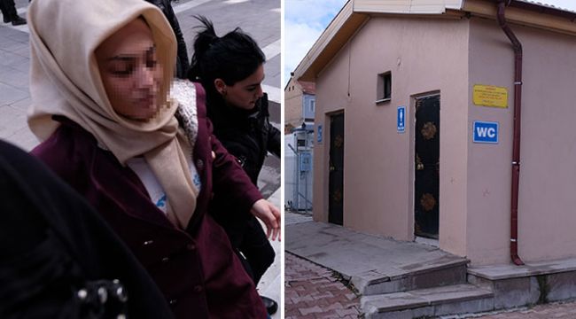 Sevgilisini tuvalette öldürdü