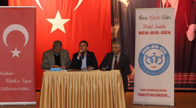 SÖZLEŞMEYİ İMZALADILAR