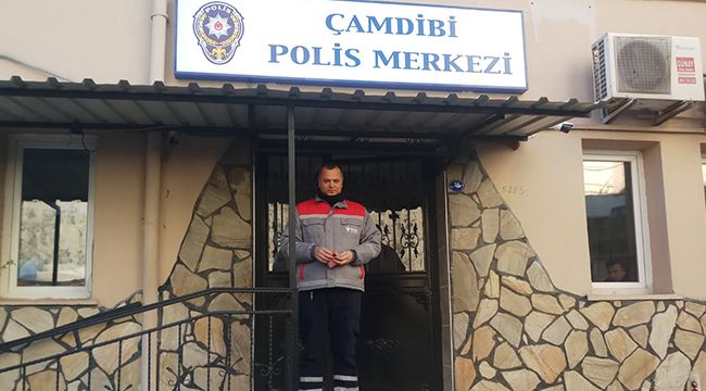 TEMİZLİK PERSONELİNDEN ÖRNEK DAVRANIŞ