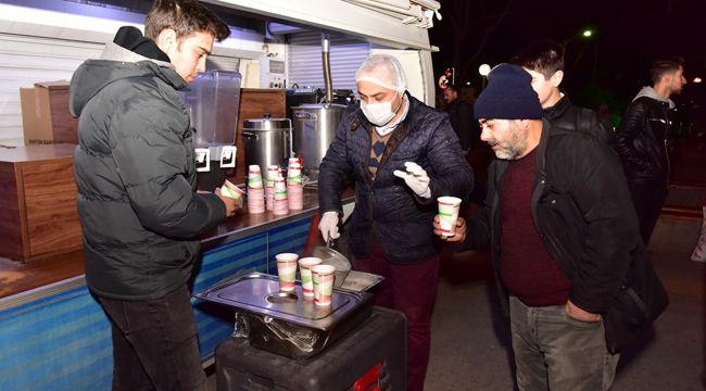 VATANDAŞLARIN İÇİNİ ISITAN İKRAM