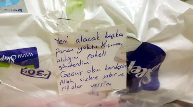'YENİ ALACAK BAŞKA PARAM YOKTU'