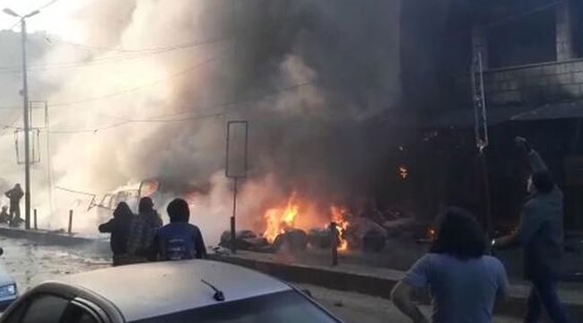 Afrin’de bombalı saldırı