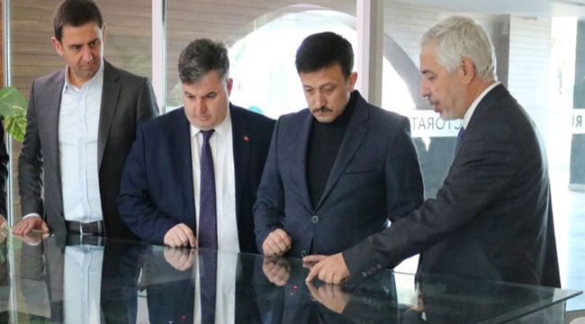 AK PARTİ'DEN BAKIRÇAY'A  ZİYARET
