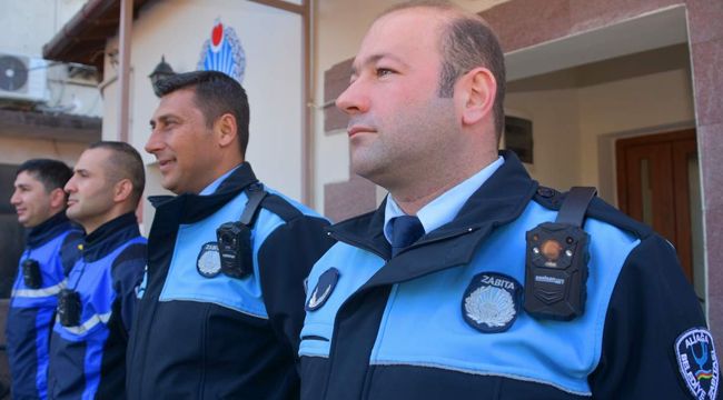 ALİAĞA'DA YAKA KAMERALI SİSTEM BAŞLADI