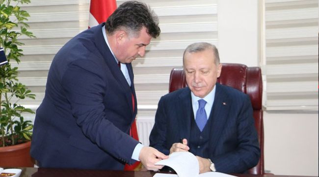 BAŞKAN DOĞRUER'DEN TEŞEKKÜR