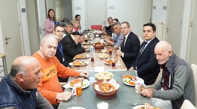 BAŞKAN ERGİN'DEN ANLAMLI ZİYARET