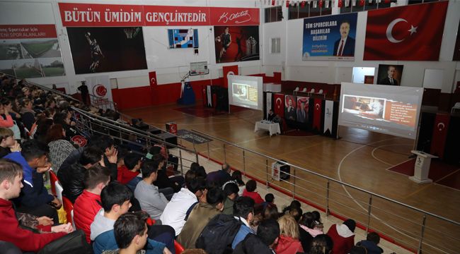 BAYRAKLI'DA DEPREM EĞİTİMİ