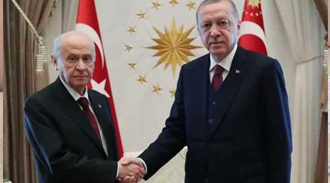 Beştepe'de Erdoğan-Bahçeli zirvesi