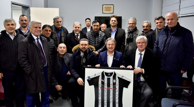 BORNOVA'DA DESTEK BULUŞMASI