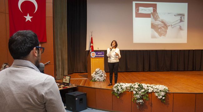 DEÜ yeni corona virüs hakkında bilgilendirdi