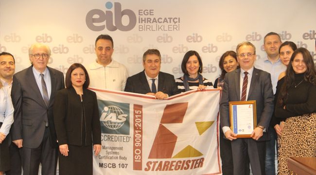 Ege İhracatçı Birlikleri’nin başarısı tescillendi