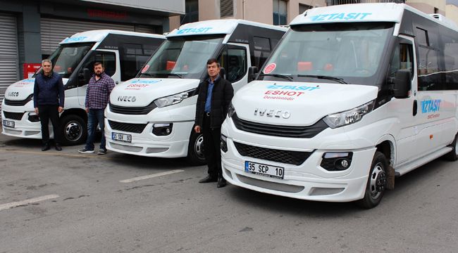 FİLOSUNA ÜÇ MİNİBÜS KATTI