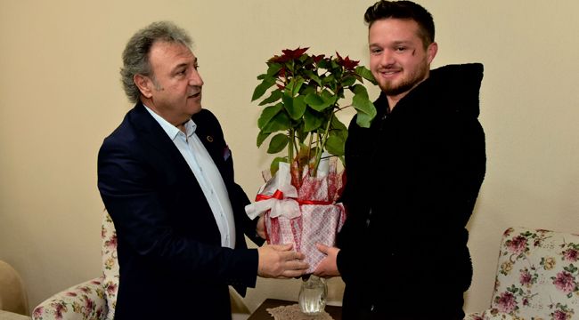 İDUĞ’DAN GEÇMİŞ OLSUN ZİYARETİ