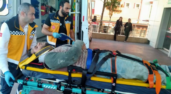 İlk iş gününde 3. kattan düştü