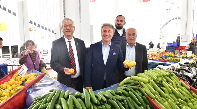 İNÖNÜ PAZARYERİ’NDE ALIŞVERİŞ BAŞLADI