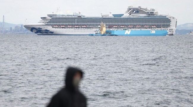 Japonya'da karantina altındaki gemide son durum