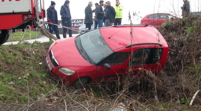Kardeşini mülakata yetiştirmek isterken kaza yaptı