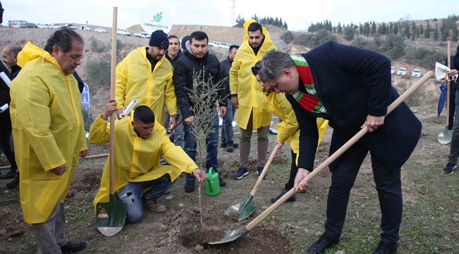 KARŞIYAKA'DAN AĞAÇLANDIRMA PROJESİ
