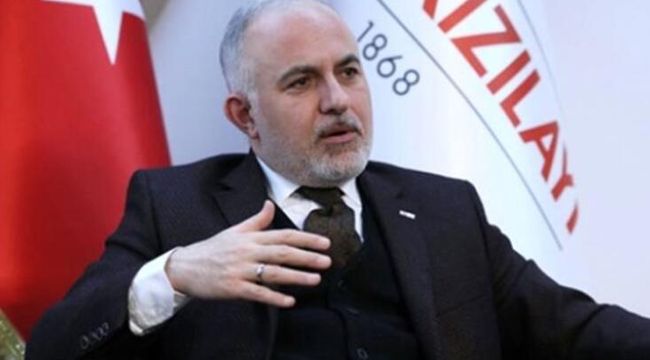 Kızılay Genel Başkanı'ndan açıklama