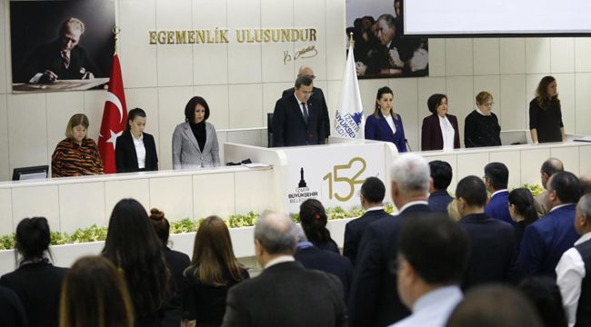 KONAK MECLİSİ’NDE SAYGI DURUŞU