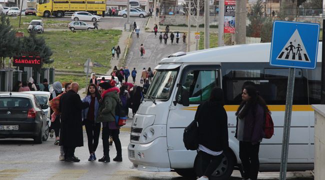 KORSAN SERVİSTEN ŞAŞIRTAN GÖRÜNTÜ