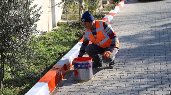 MENDERES'TE MAHALLELERE İNCE DOKUNUŞ