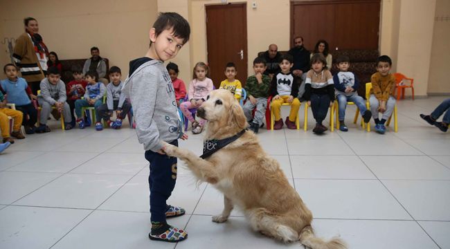 SEVİMLİ DOSTLAR ÇOCUKLARLA BULUŞUYOR