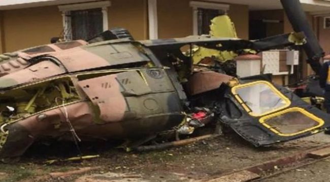 Suriye'de rejime ait helikopter düşürüldü