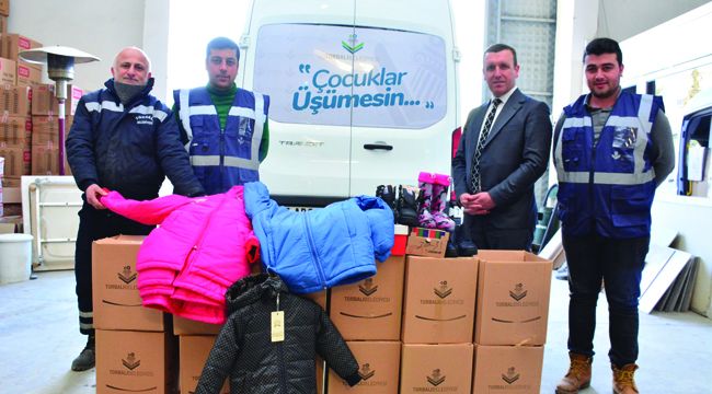 TORBALI BELEDİYESİ ELAZIĞ'A YARDIM GÖNDERDİ