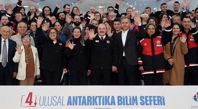 Türk bilim heyeti Antarktika'ya ulaştı