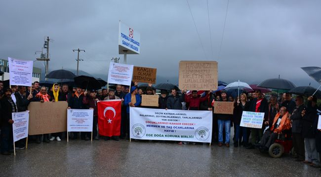 UYGUR’DAN AKÜ TESİSİNE TEPKİ