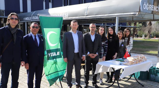 Yeşilay İzmir’den kampüslerde farkındalık etkinliği