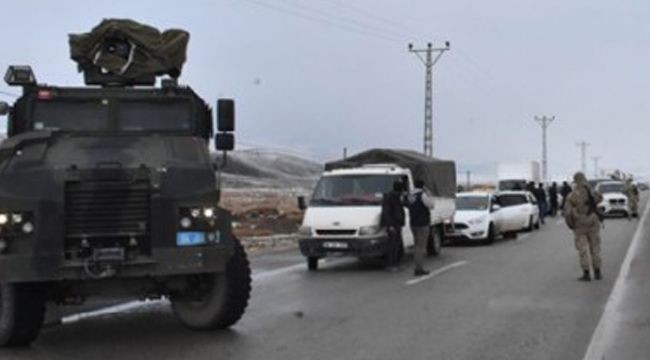 AĞRI'DA ROKETLİ  SALDIRI