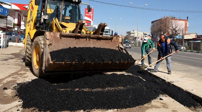 ASFALT YAMA EKİBİ SAHADA